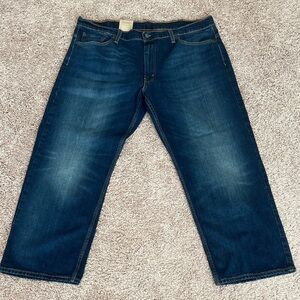 Levi's Men's Straight Jeans - Dark Blue